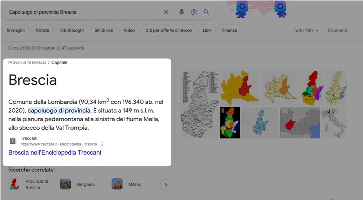 Cosa è la SERP? Significato, composizione e funzionamento 5 rich snippet serp