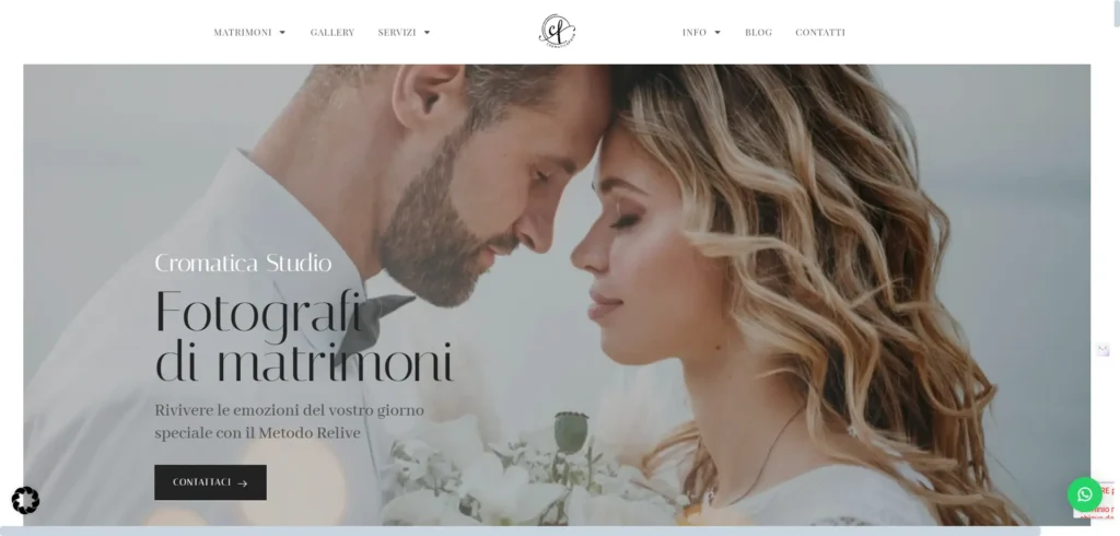 cromatica foto sito web fotografo matrimoniale