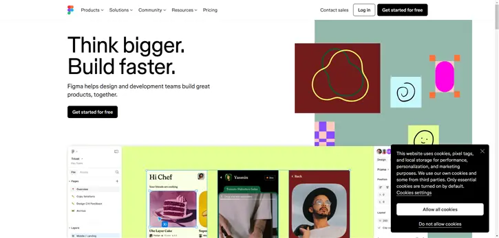 figma tool web design e prototyping
